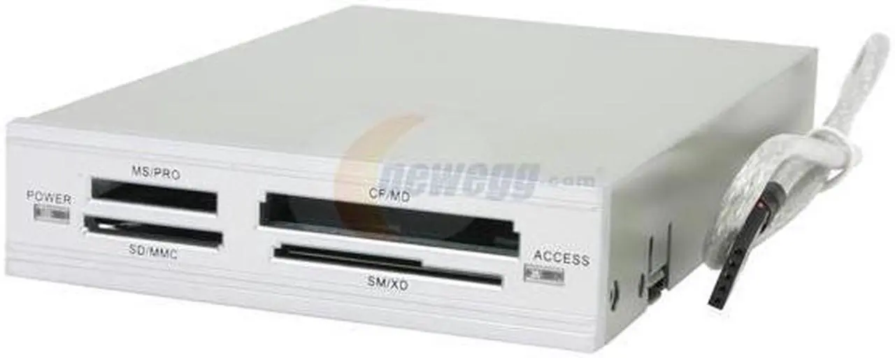 Alt view image 3 of 6 - AFT PRO-8MX 10-in-1 USB 2.0 Card Reader - OEM