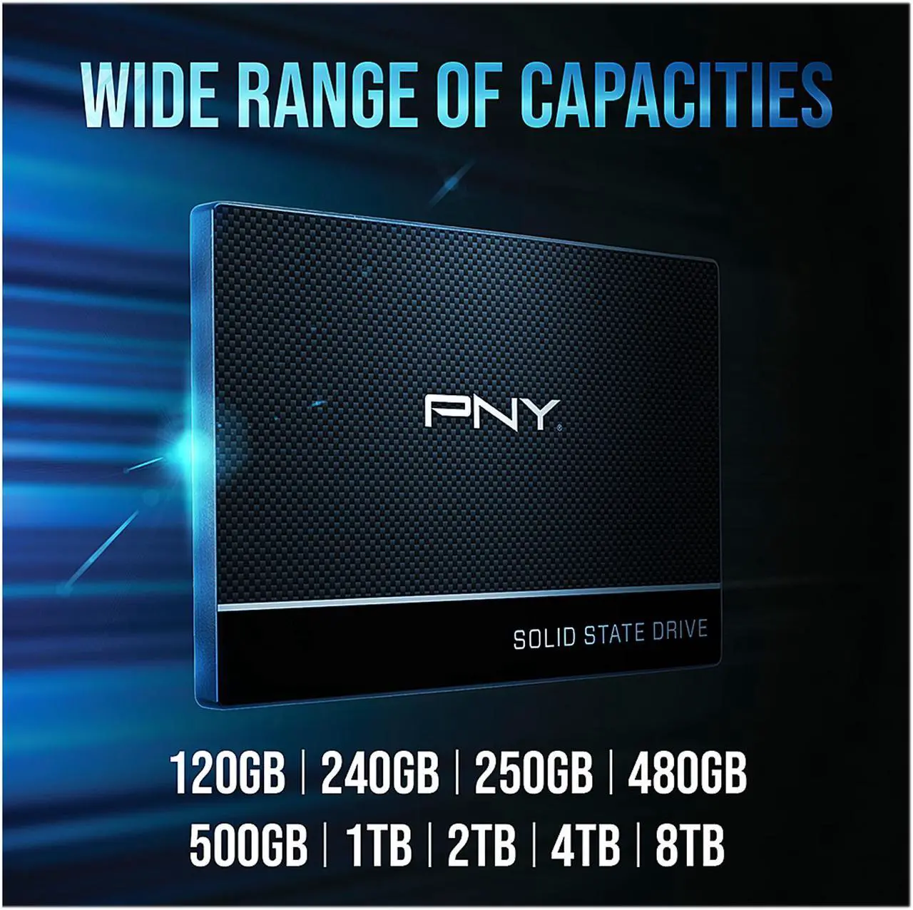 Alt view image 3 of 15 - PNY CS900 240GB 2.5" SATA III INTERNAL Solid State Drive (SSD) - SSD7CS900-240-RB