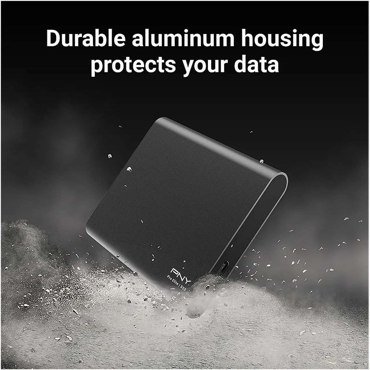 Alt view image 8 of 8 - PNY Pro Elite 500GB USB 3.1 Gen 2 Type-C Portable Solid State Drive