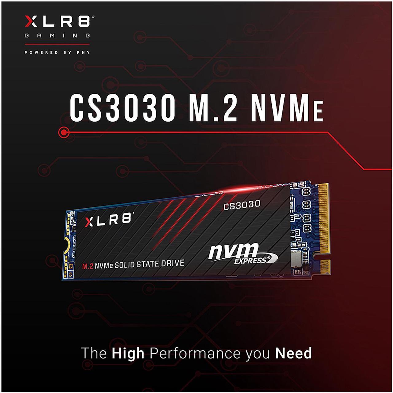 Alt view image 3 of 7 - PNY XLR8 CS3030 M.2 2280 2TB PCI-Express 3.0 x4 3D TLC Internal Solid State Drive (SSD) M280CS3030-2TB-RB