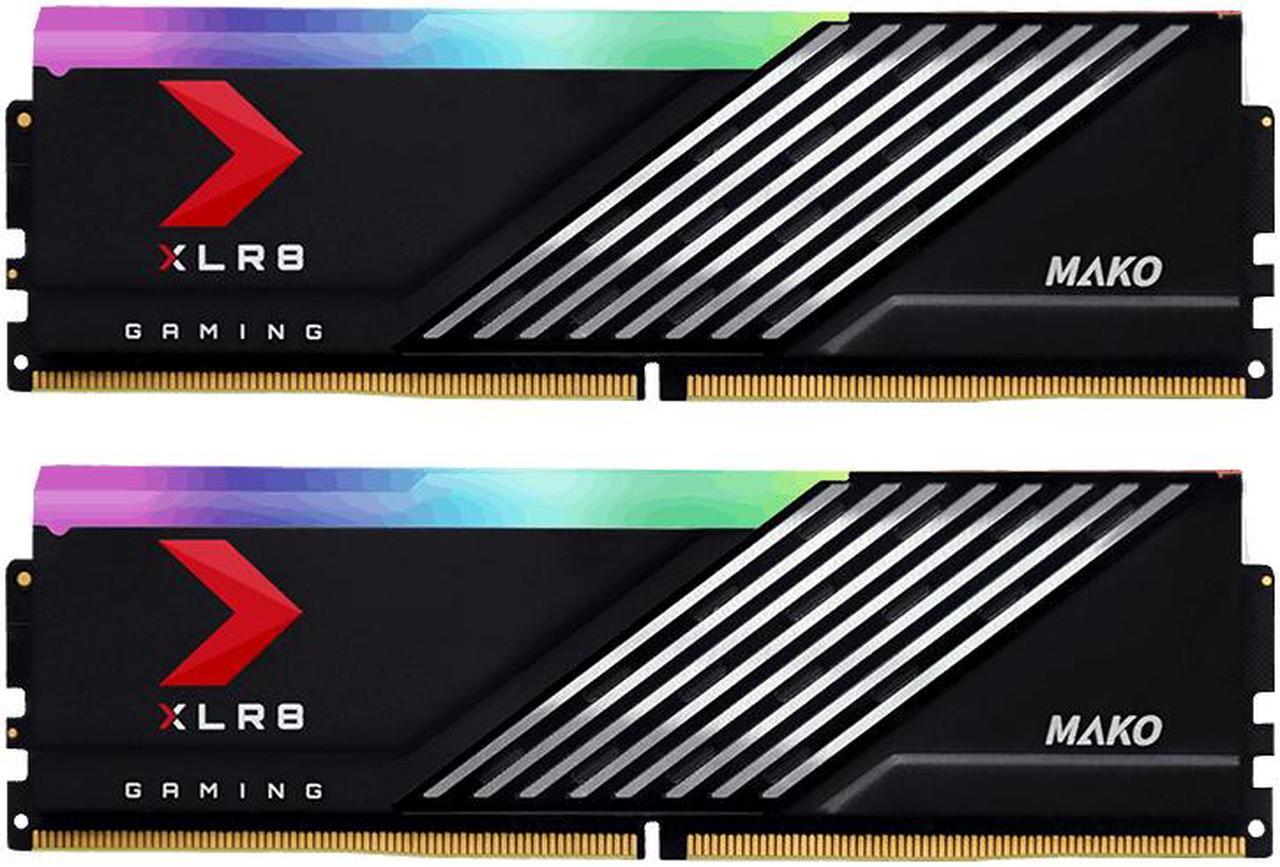 Main image of PNY XLR8 MAKO RGB DDR5 6000MHz 16GB/32GB(16Gx2) desktop computer memory/Desktop Computer Accessories