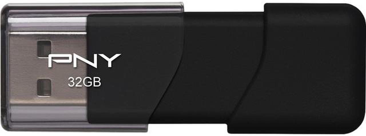 PNY 32GB Attache USB 2.0 Flash Drive (P-FD32GATT03-GE)