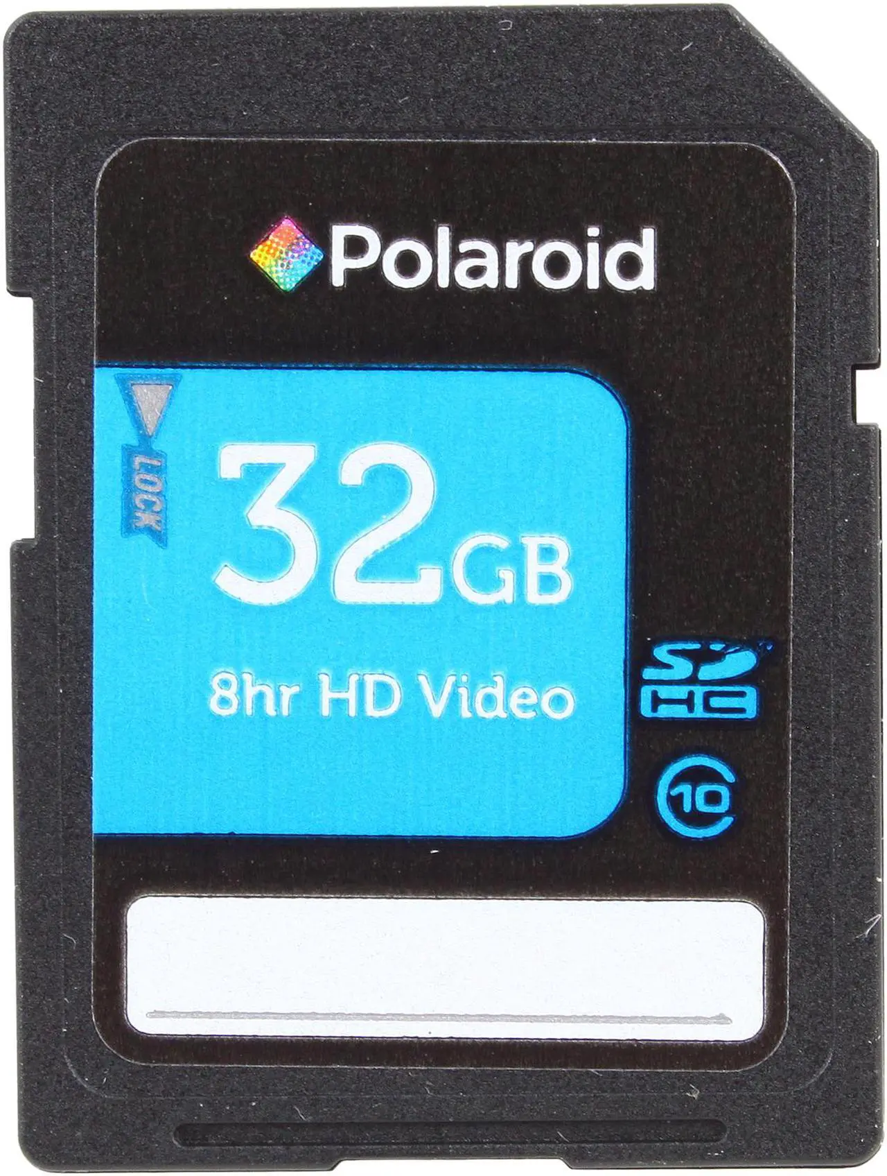 Main image of PNY Polaroid 32GB Secure Digital High-Capacity (SDHC) Flash Card Model P-SDHC32G10-EFPOL