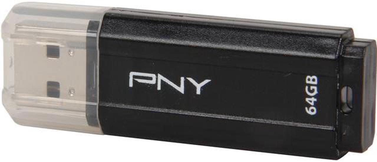 PNY 64GB Classic Attache USB 2.0 Flash Drive Model P-FD64GCLCAP-GES3