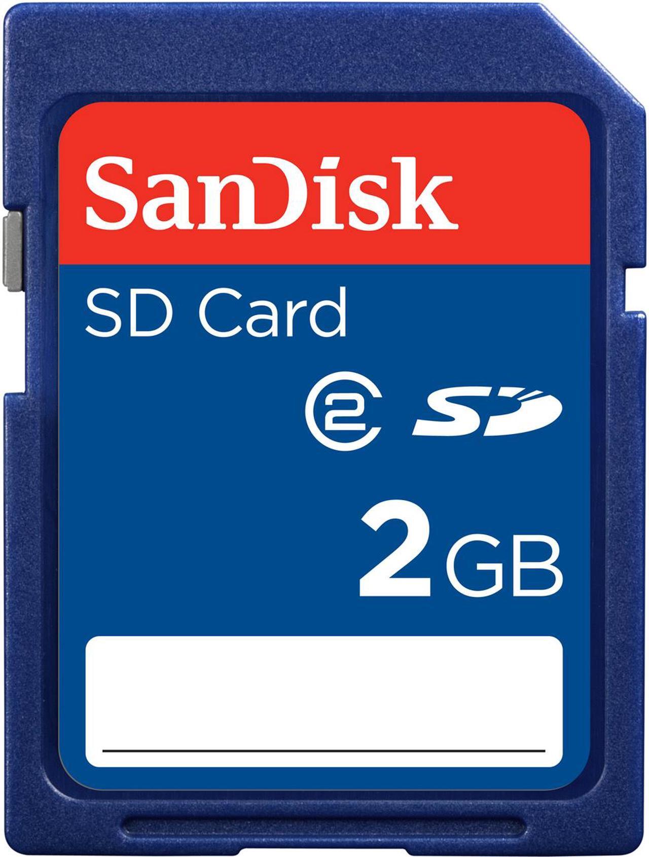 Main image of SanDisk Standard 2GB Secure Digital (SD) Flash Card Model SDSDB-2048-A11