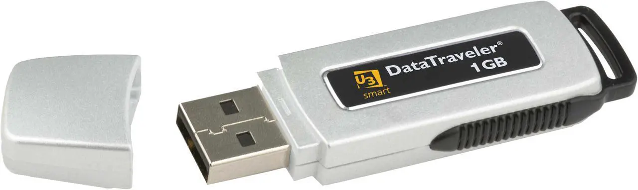 Main image of Kingston U3 DataTraveler 1GB Flash Drive (USB2.0 Portable) DTIU3/1GB