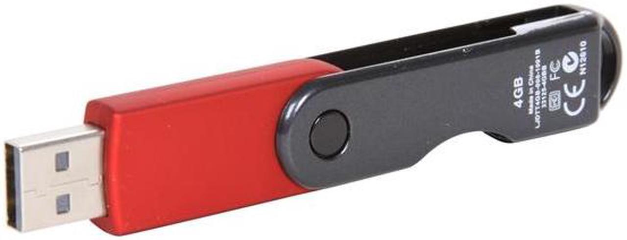Alt view image 3 of 4 - Lexar JumpDrive TwistTurn 4GB USB 2.0 Flash Drive LJDTT4GBASBNA