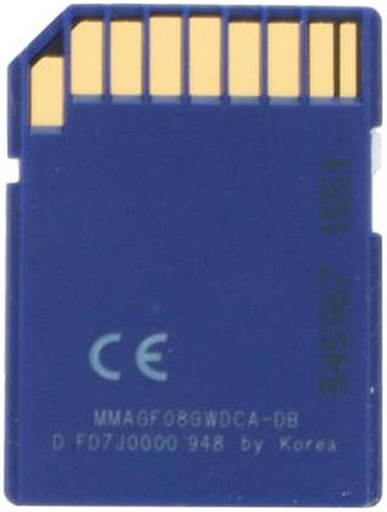 Alt view image 3 of 5 - Transcend 8GB Secure Digital High-Capacity (SDHC) Flash Card Model TS8GSDHC6