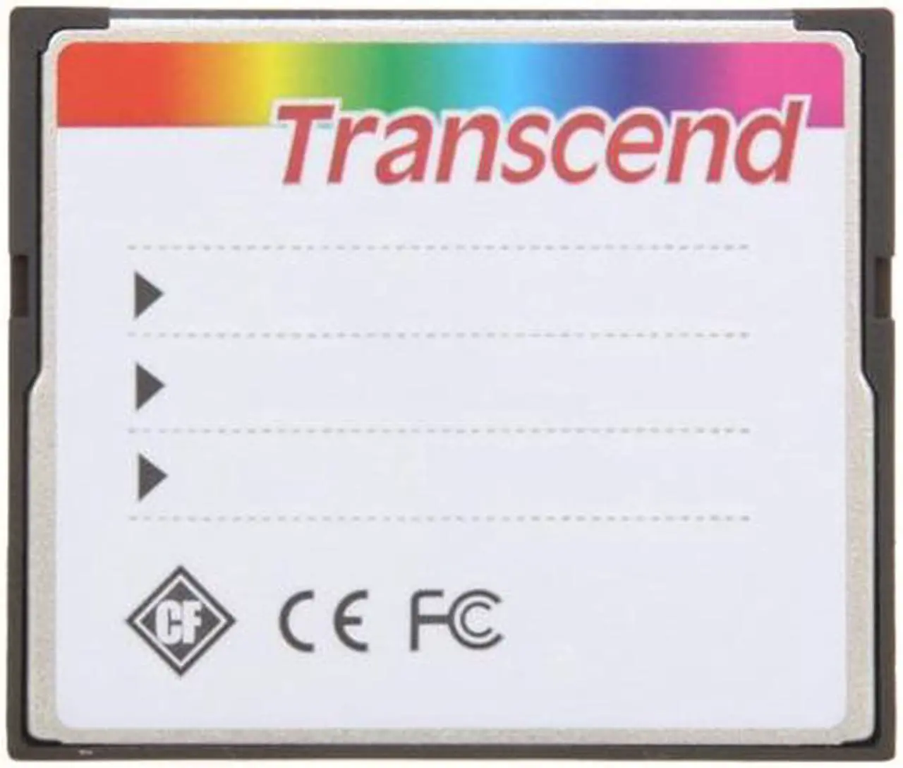 Alt view image 4 of 6 - Transcend 8GB Compact Flash (CF) Flash Card Model TS8GCF133