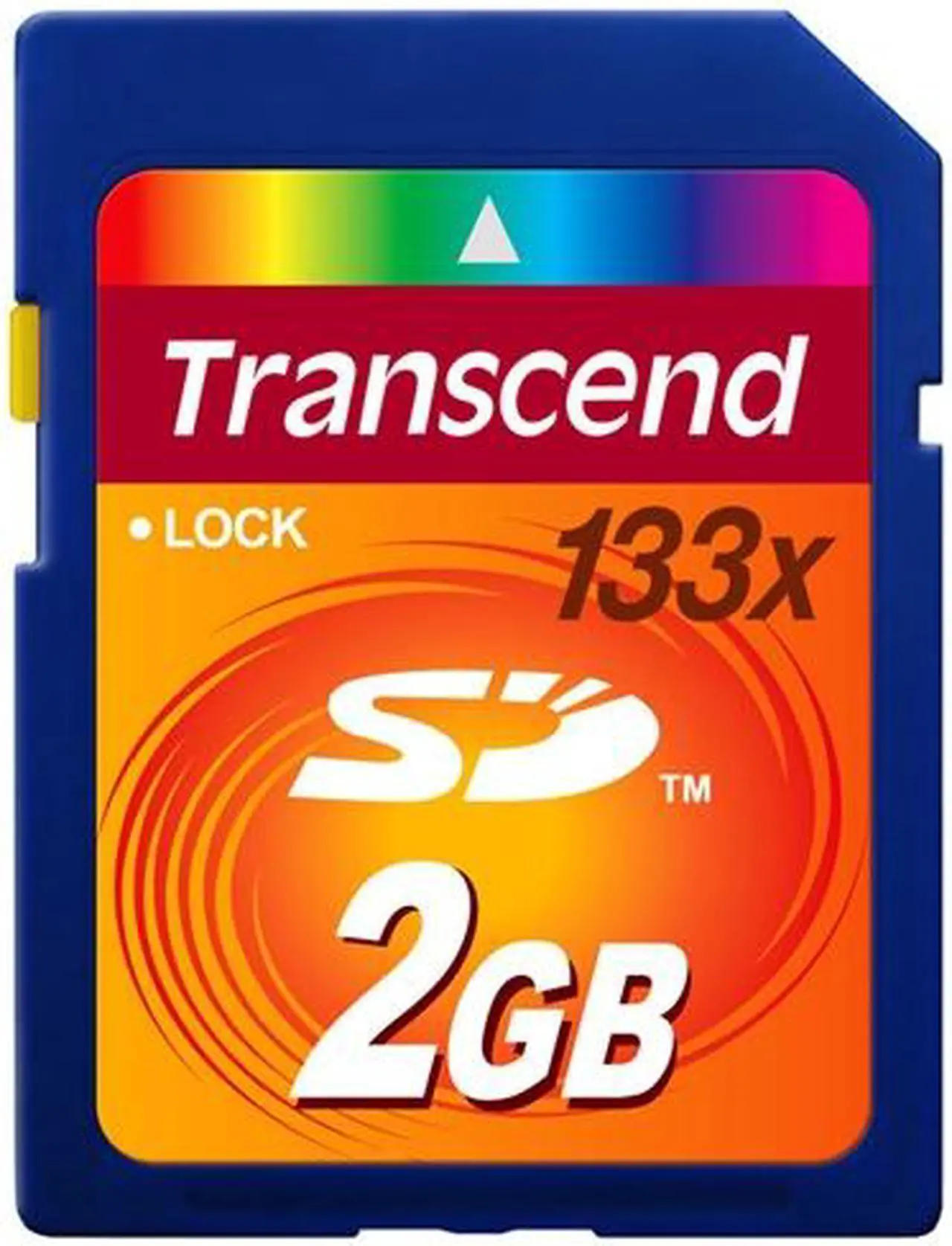 Main image of Transcend 2GB Secure Digital (SD) Flash Card Model TS2GSD133