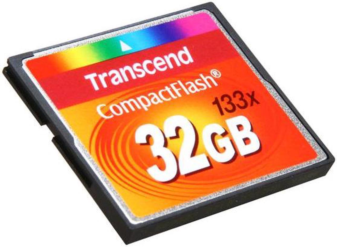 Main image of Transcend 32GB Compact Flash (CF) Flash Card Model TS32GCF133
