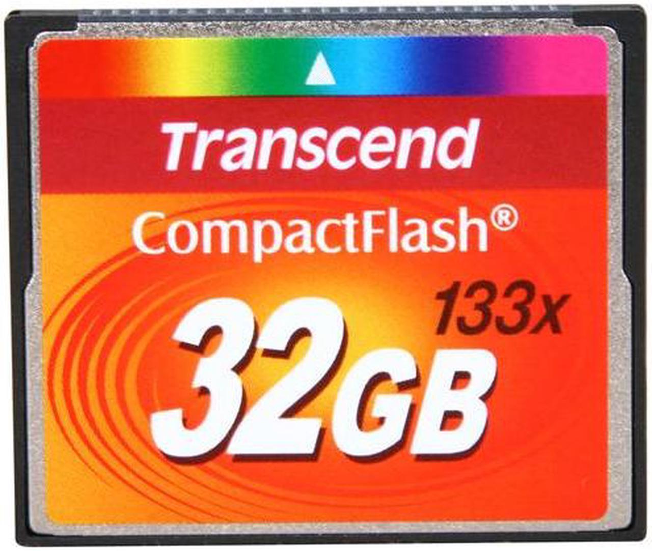 Alt view image 2 of 5 - Transcend 32GB Compact Flash (CF) Flash Card Model TS32GCF133
