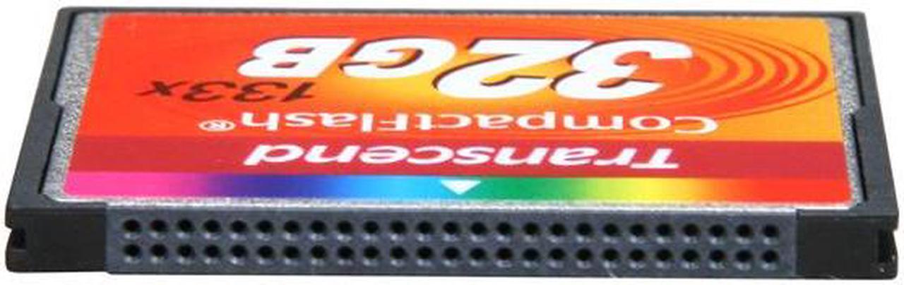 Alt view image 3 of 5 - Transcend 32GB Compact Flash (CF) Flash Card Model TS32GCF133