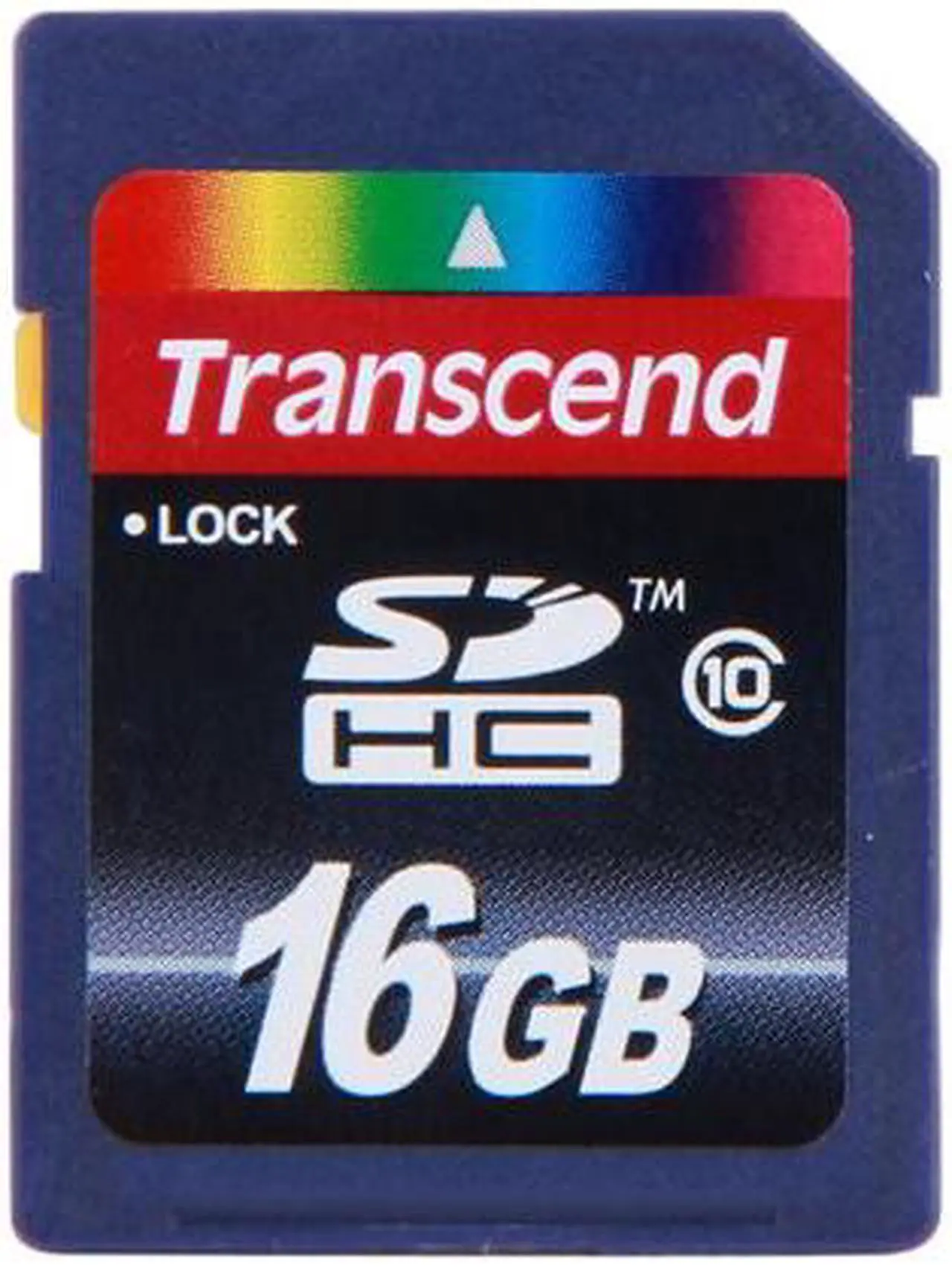 Main image of Transcend 16GB Secure Digital High-Capacity (SDHC) Flash Card Model TS16GSDHC10