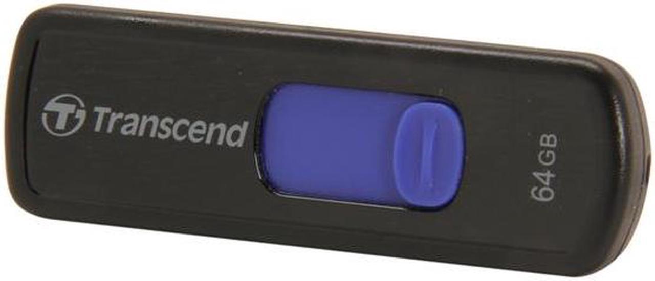 Transcend JetFlash 500 64GB USB 2.0 Flash Drive Model TS64GJF500