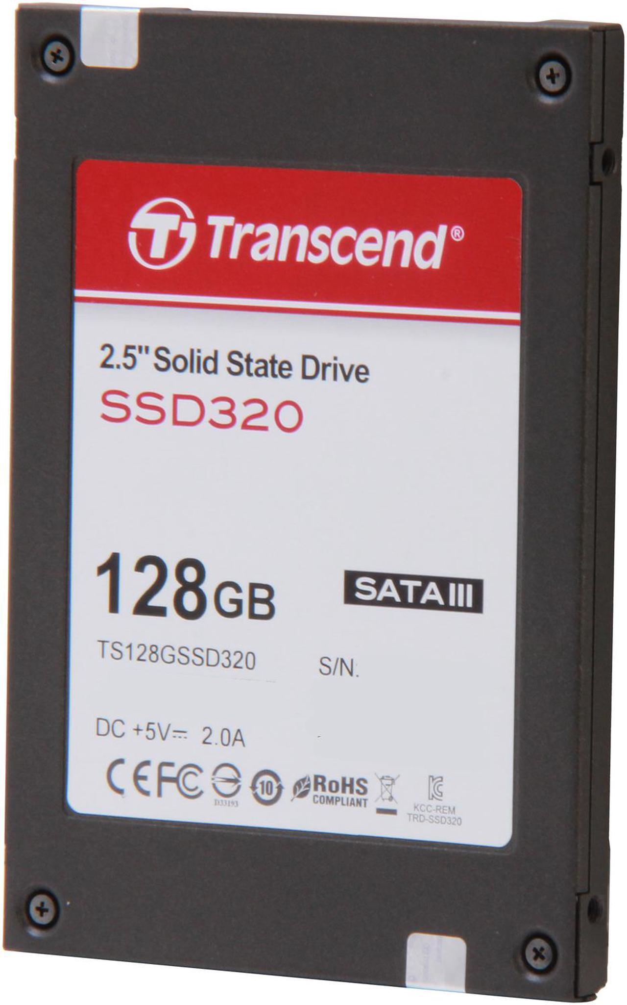 Alt view image 2 of 6 - Transcend SSD 320 2.5" 128GB SATA III Internal Solid State Drive (SSD) with Desktop Upgrade Kit