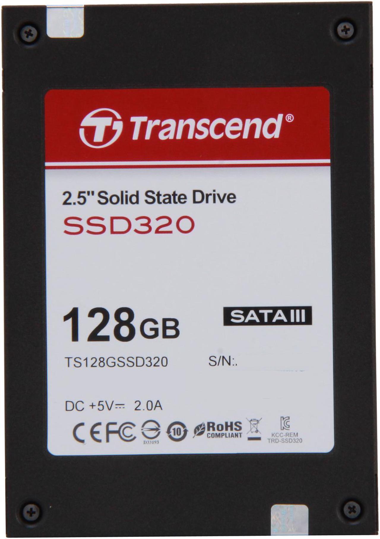 Alt view image 3 of 6 - Transcend SSD 320 2.5" 128GB SATA III Internal Solid State Drive (SSD) with Desktop Upgrade Kit