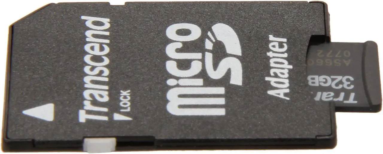 Alt view image 5 of 6 - Transcend 32GB microSDHC Flash Card with Adapter Model TS32GUSDU1