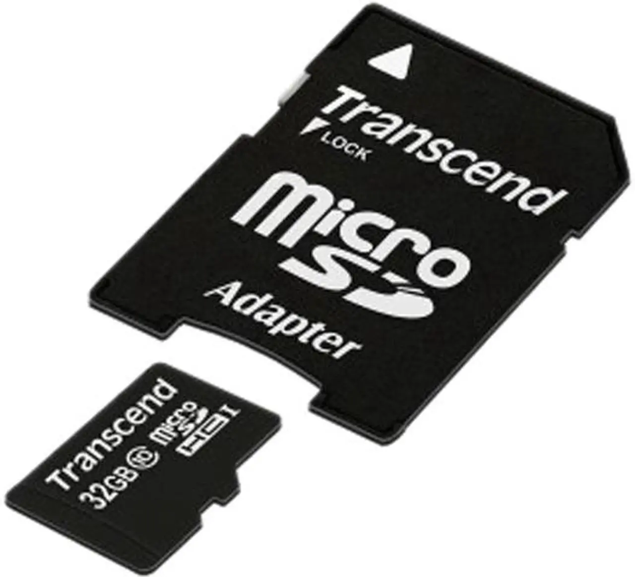 Main image of Transcend 32GB microSDHC Flash Card with Adapter Model TS32GUSDU1