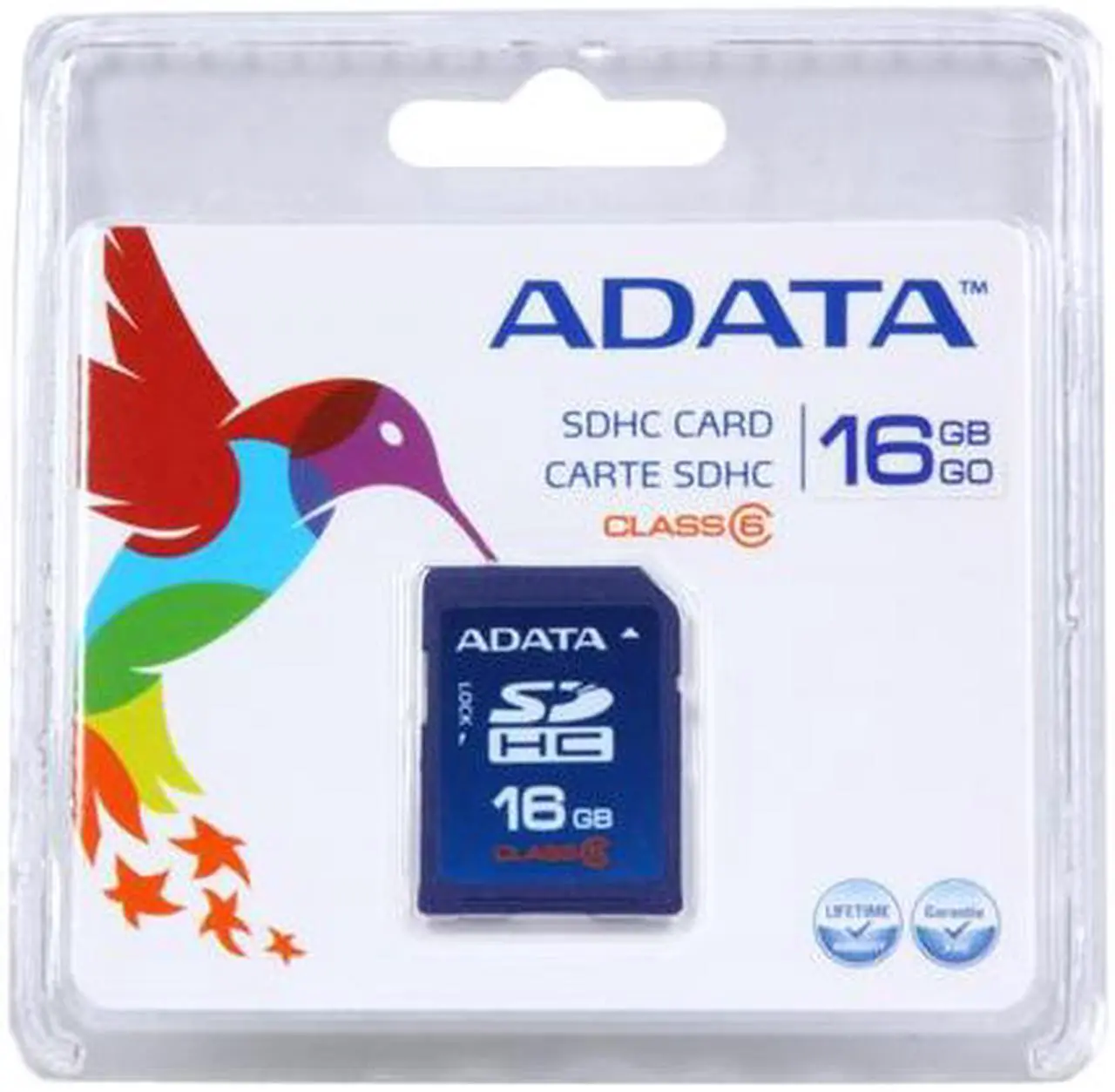 Alt view image 4 of 4 - ADATA 16GB Class 6 Secure Digital High-Capacity (SDHC) Flash Card Model TurboSD SDHC 16G