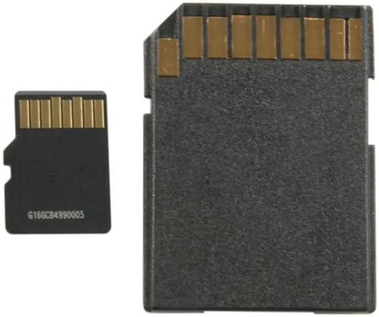 Alt view image 2 of 3 - ADATA 16GB Class 6 Micro SDHC Flash Card with SD adaptor Model AUSDH16GCL6-RA1