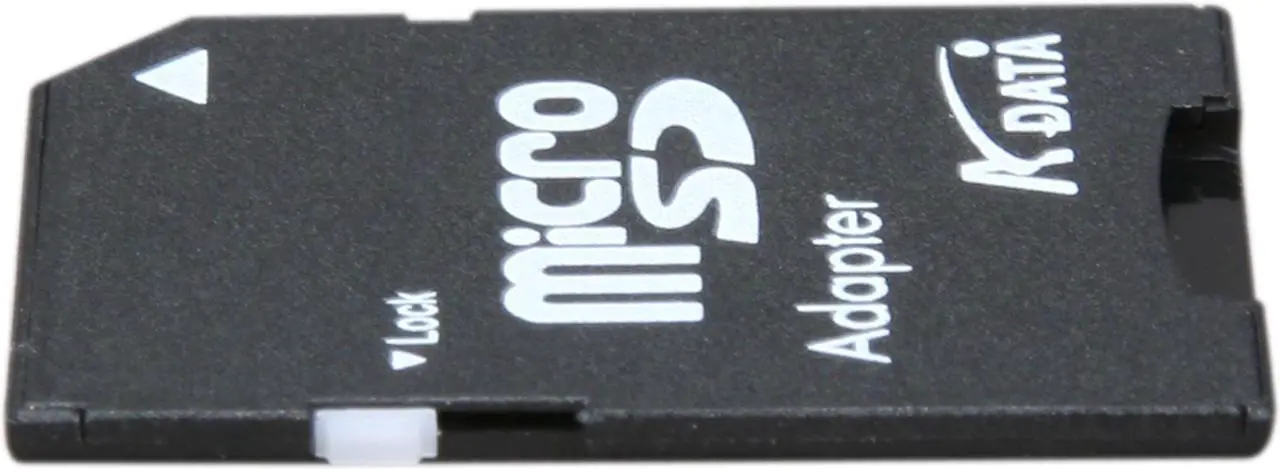 Alt view image 3 of 3 - ADATA 16GB Class 6 Micro SDHC Flash Card with SD adaptor Model AUSDH16GCL6-RA1
