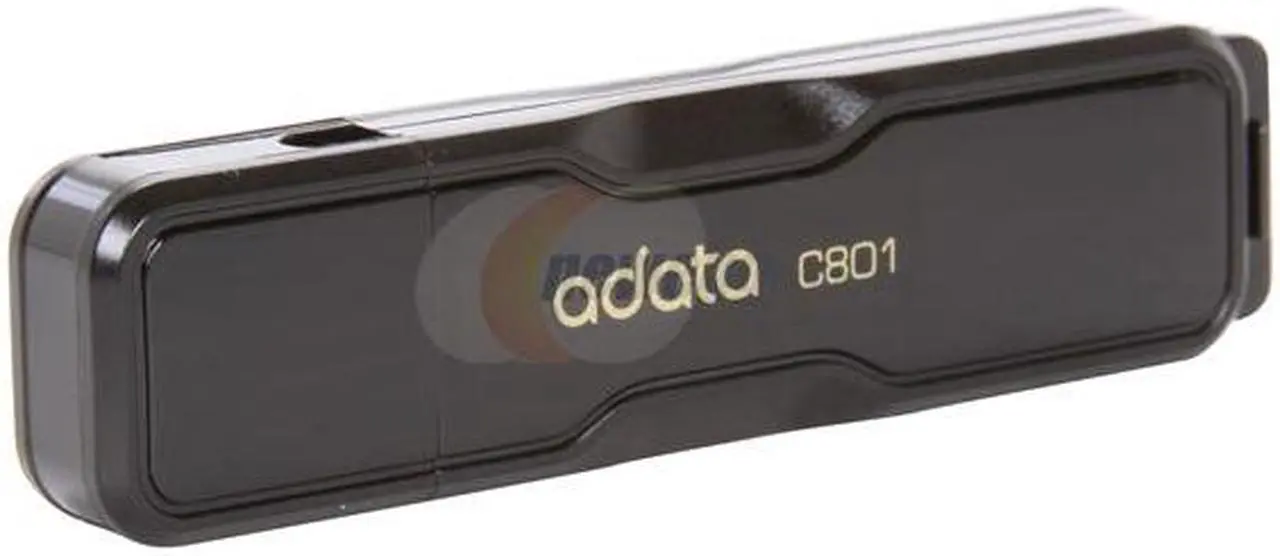Main image of ADATA Classic Series 32GB Flash Drive (USB2.0 Portable / Black) C801 32GB BLACK