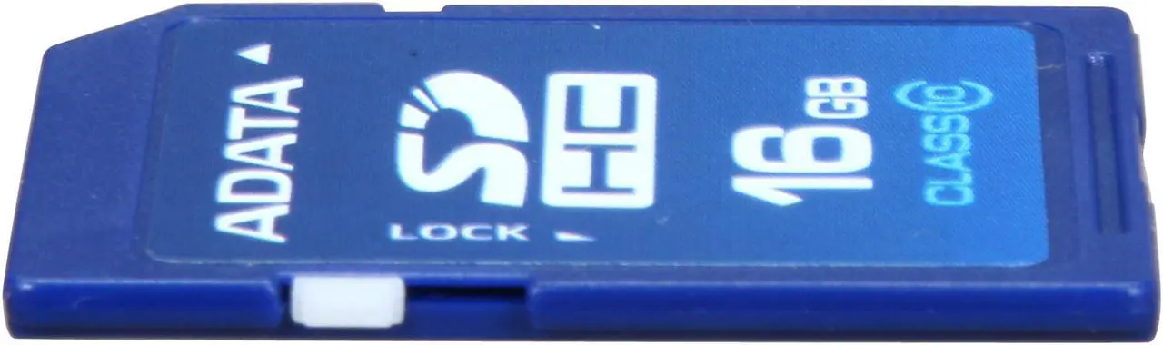 Alt view image 3 of 4 - ADATA 16GB Class 10 Secure Digital High-Capacity (SDHC) Flash Card Model ASDH16GCL10-R