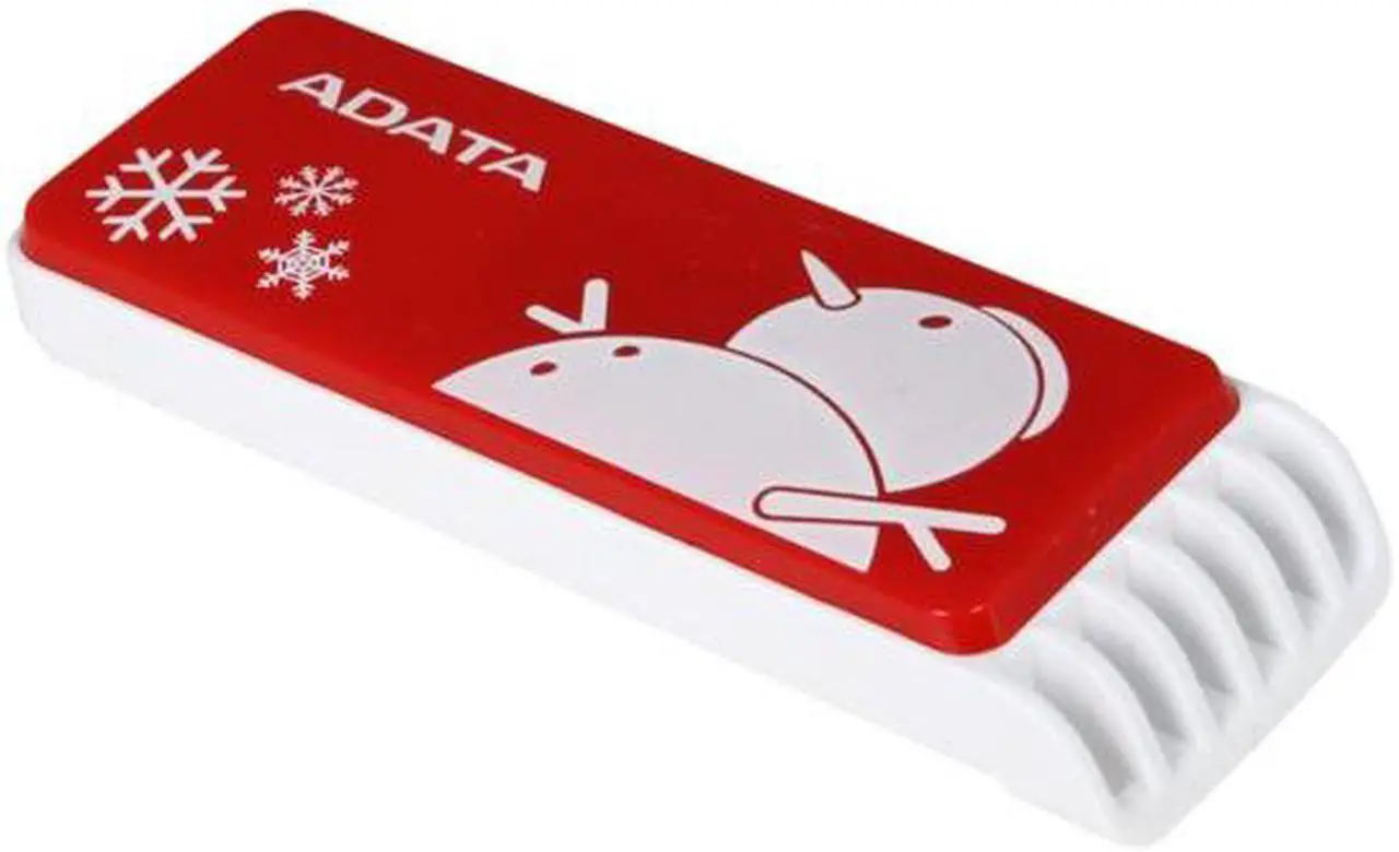 Main image of ADATA C802 Xmas 4GB USB 2.0 Flash Drive (Snowman Edition) AC802-4G-CRS