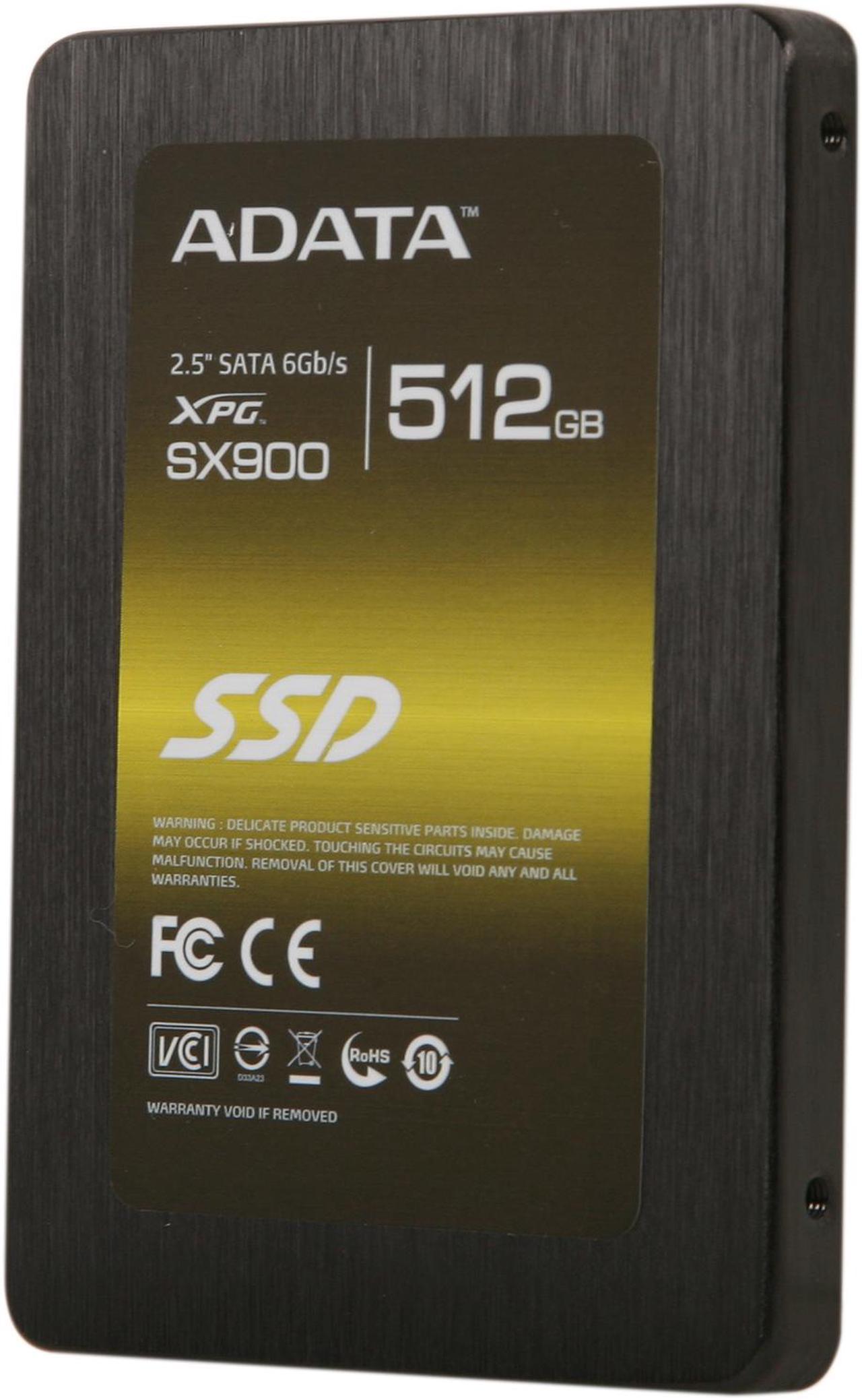 XPG SX900 2.5" 512GB SATA III MLC Internal Solid State Drive (SSD) ASX900S3-512GM-C