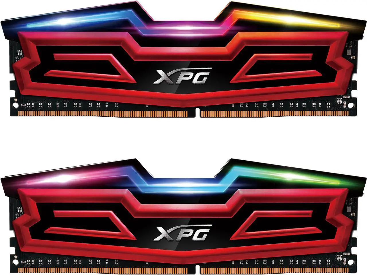 Alt view image 2 of 8 - XPG SPECTRIX D40 16GB (2 x 8GB) DDR4 2400 (PC4 19200) Desktop Memory Model AX4U240038G16-DRS