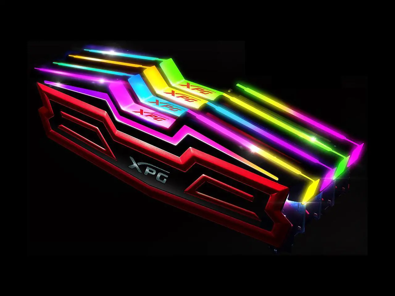 Alt view image 3 of 8 - XPG SPECTRIX D40 16GB (2 x 8GB) DDR4 2400 (PC4 19200) Desktop Memory Model AX4U240038G16-DRS