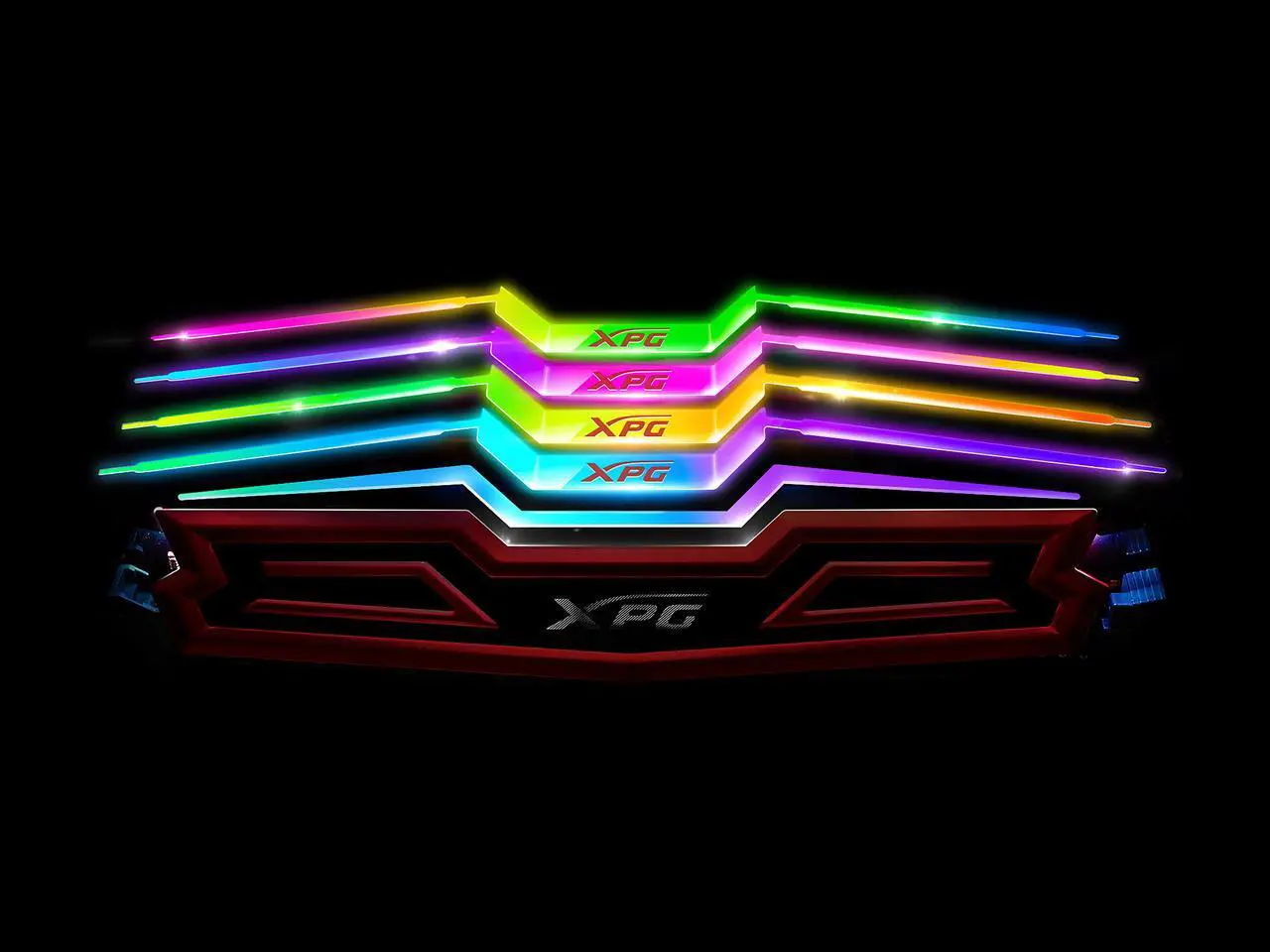 Alt view image 4 of 8 - XPG SPECTRIX D40 16GB (2 x 8GB) DDR4 2400 (PC4 19200) Desktop Memory Model AX4U240038G16-DRS