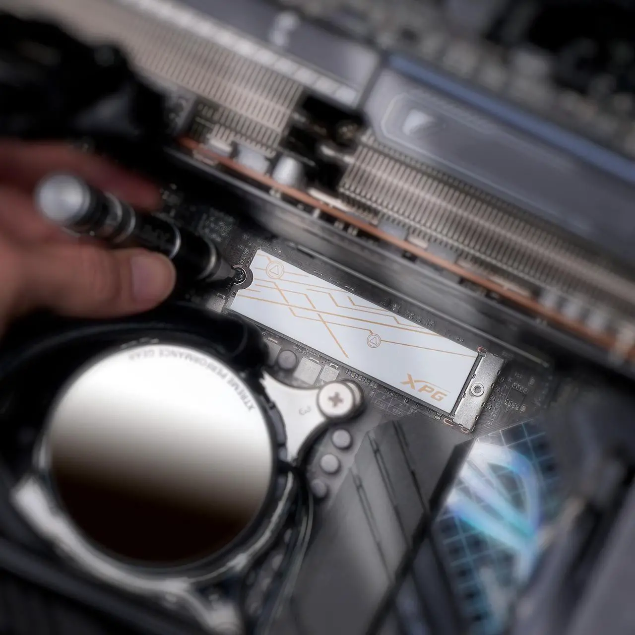 Alt view image 5 of 9 - XPG BLADE M.2 2280 2TB PCI-Express 5.0 x4 3D NAND Internal Solid State Drive (SSD) SMAR-980B-2TCS