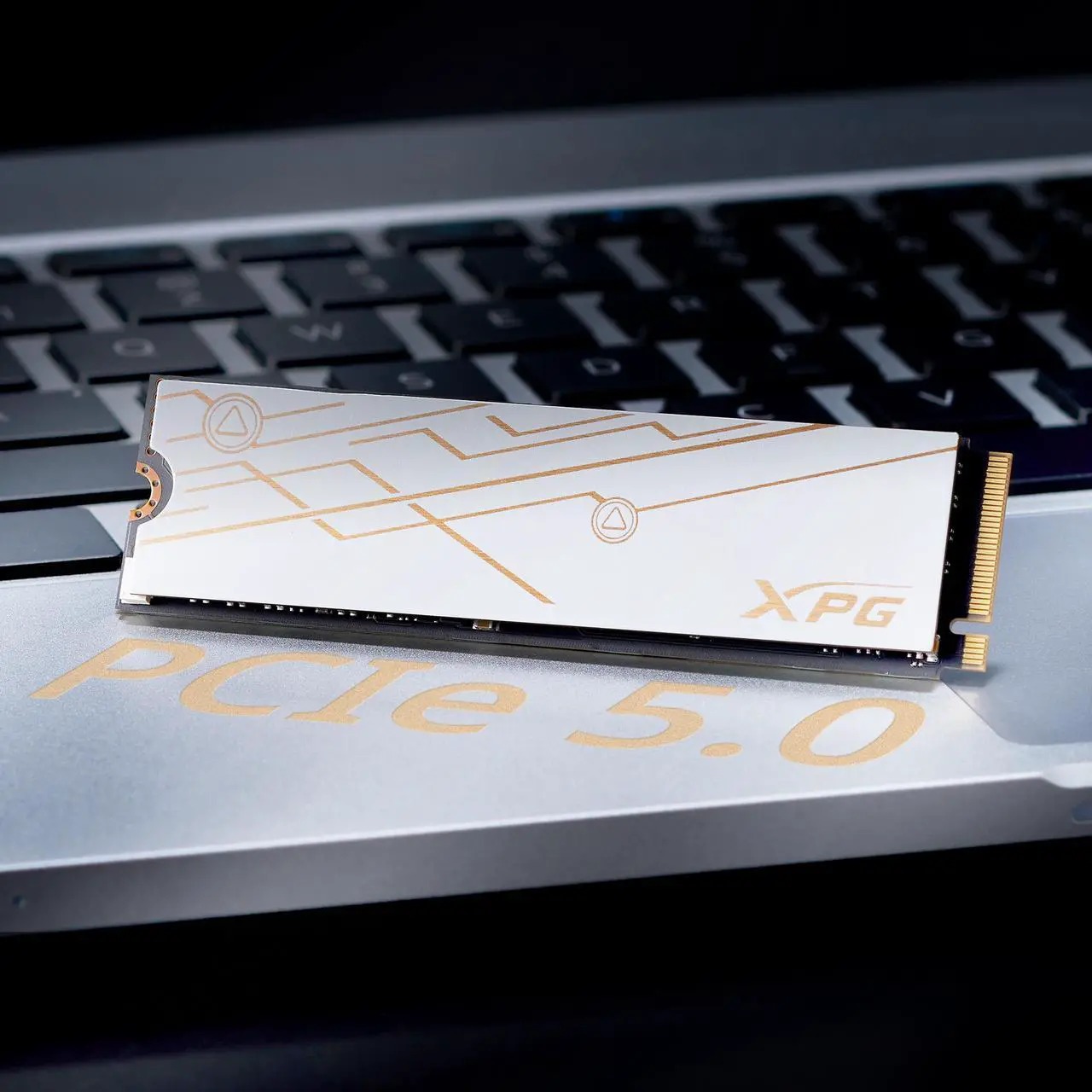 Alt view image 2 of 9 - XPG BLADE M.2 2280 2TB PCI-Express 5.0 x4 3D NAND Internal Solid State Drive (SSD) SMAR-980B-2TCS