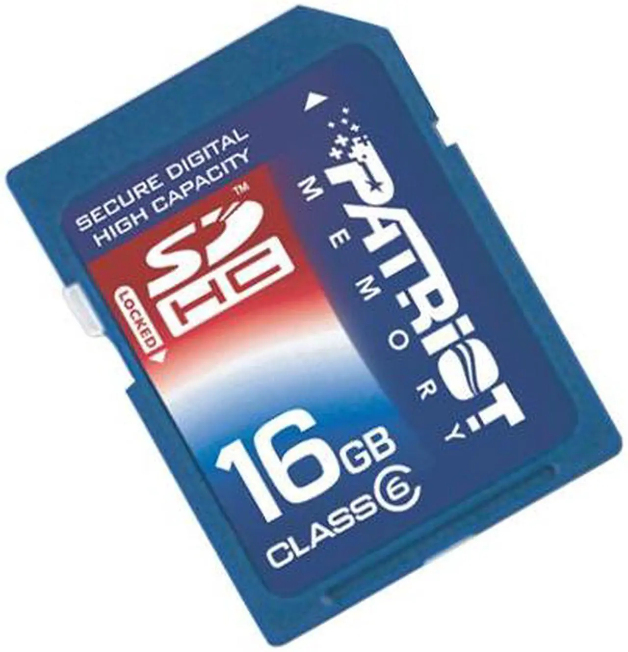 Main image of Patriot 16GB Secure Digital High-Capacity (SDHC) Flash Card Model PSF16GSDHC6