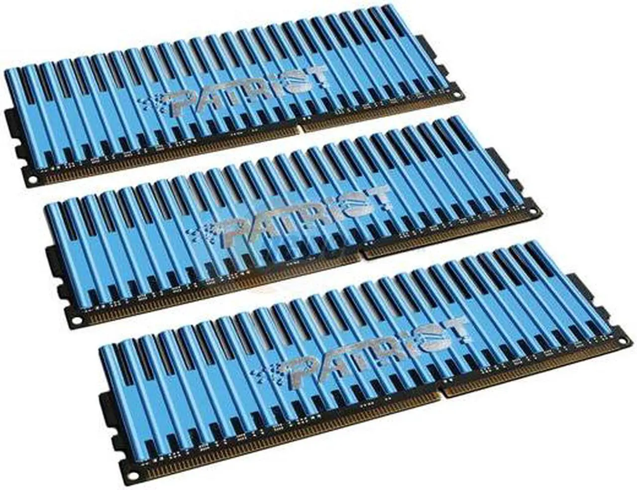 Main image of Patriot Viper 3GB (3 x 1GB) DDR3 1333 (PC3 10666) Desktop Memory Model PVT33G1333ELK