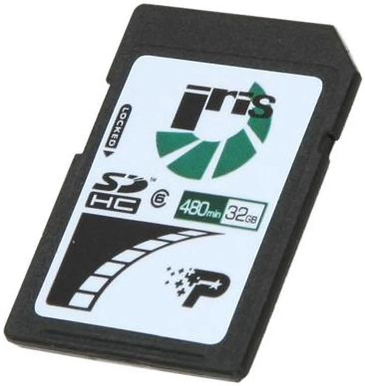 Main image of Patriot Iris 32GB Secure Digital High-Capacity (SDHC) Flash Card Model PSF32GISDHC6