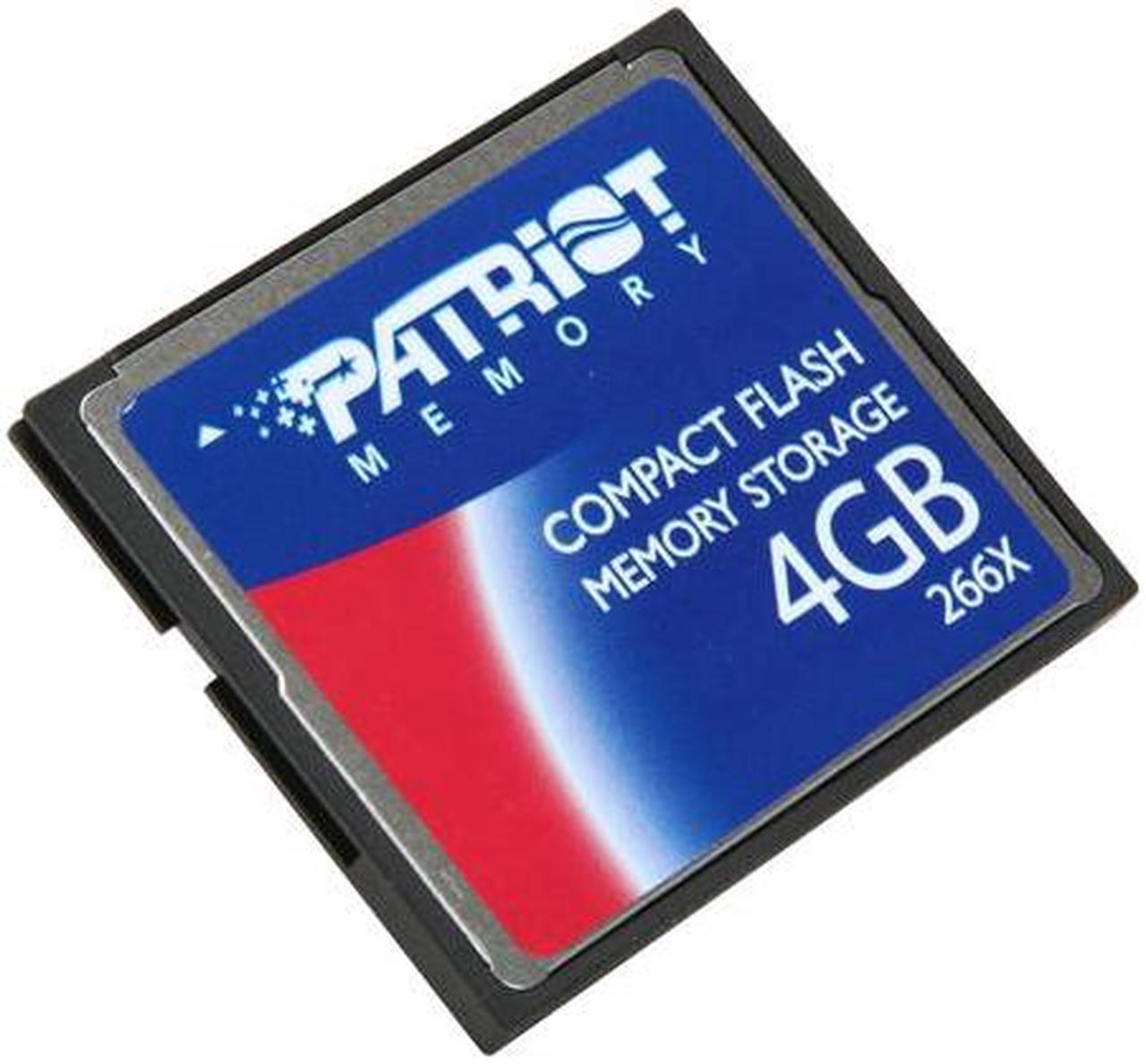 Patriot 4GB Compact Flash (CF) 266X Flash Card Model PSF4G266CF