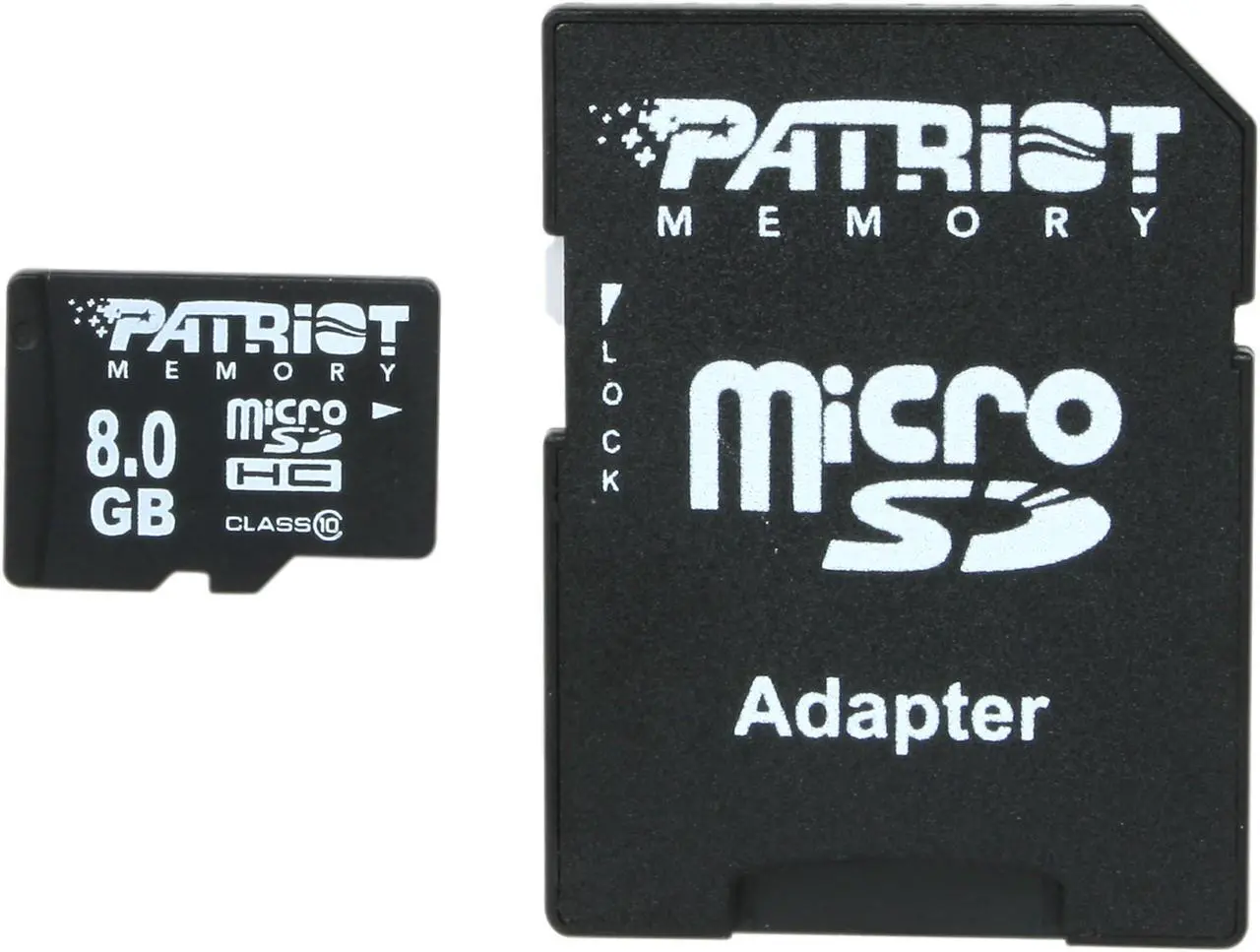 Main image of Patriot LX Series 8GB Class 10 Micro SDHC Flash Card Model PSF8GMCSDHC10