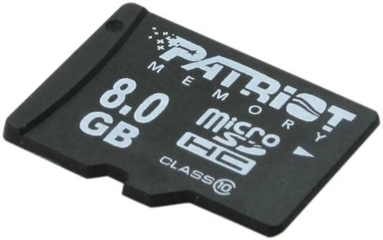 Alt view image 4 of 6 - Patriot LX Series 8GB Class 10 Micro SDHC Flash Card Model PSF8GMCSDHC10