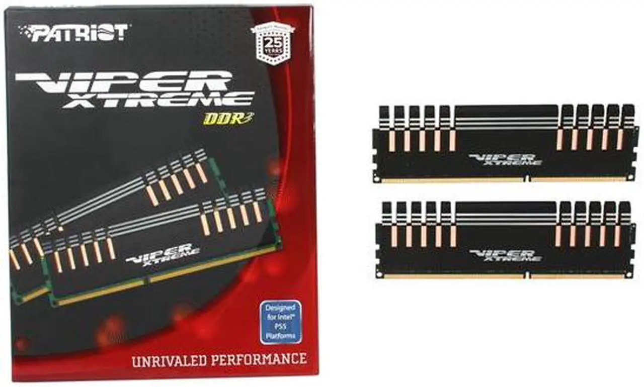 Alt view image 3 of 3 - Patriot Viper Xtreme 8GB (2 x 4GB) DDR3 2000 (PC3 16000) Desktop Memory Model PX538G2000ELK