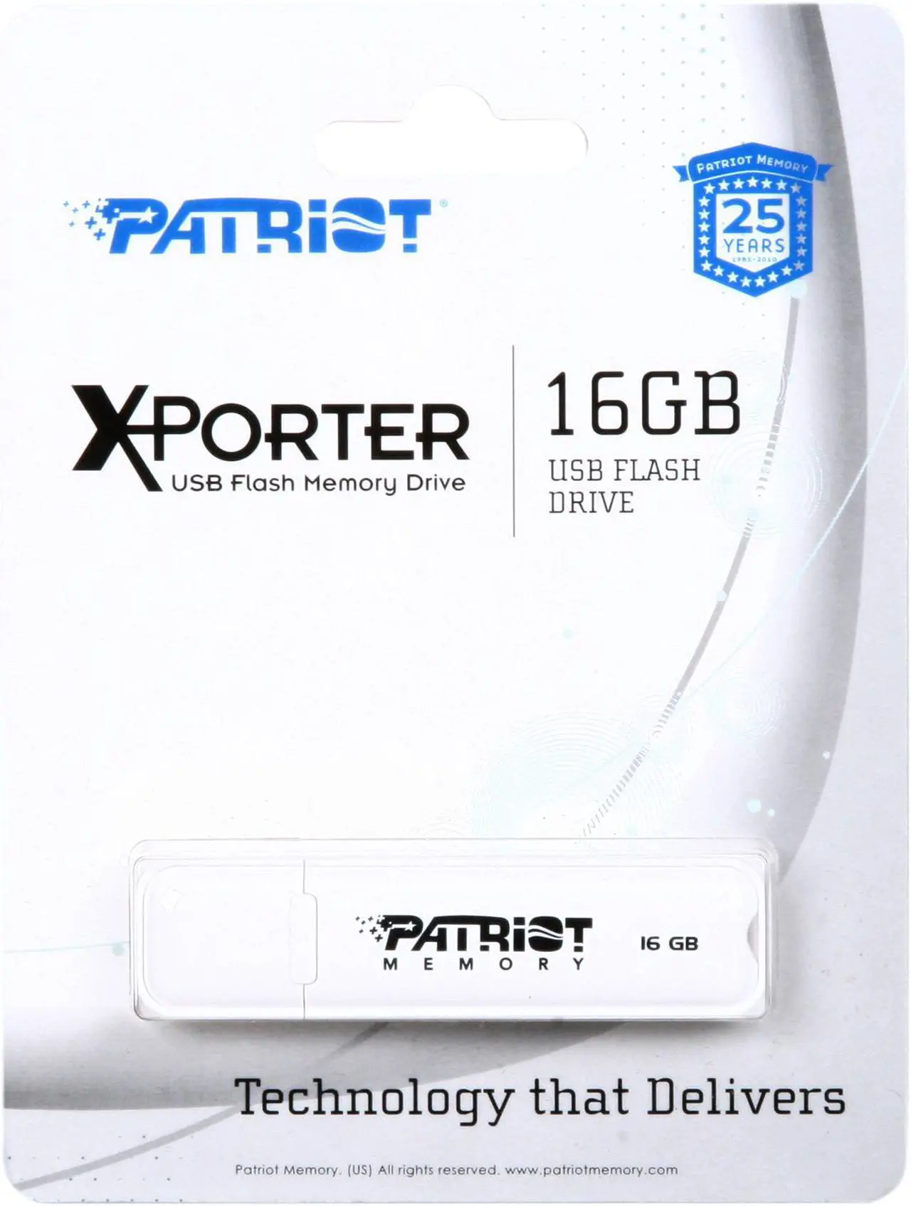 Alt view image 4 of 4 - Patriot Xporter 16GB USB 2.0 Flash Drive PSF16GUSB