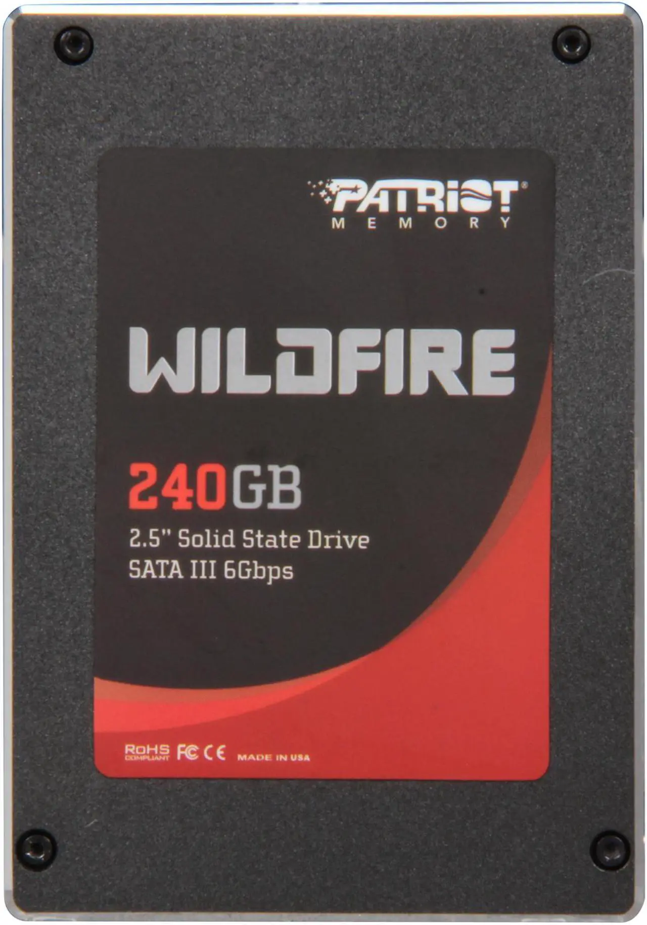 Alt view image 3 of 6 - Patriot Wildfire 2.5" 240GB SATA III MLC Internal Solid State Drive (SSD) PW240GS25SSDR