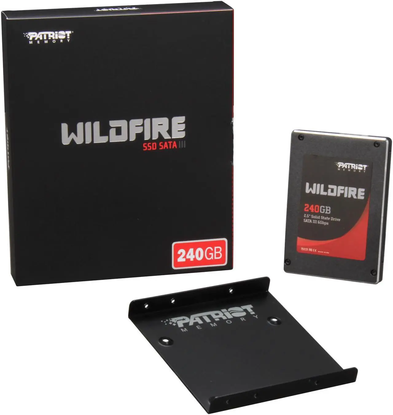 Alt view image 6 of 6 - Patriot Wildfire 2.5" 240GB SATA III MLC Internal Solid State Drive (SSD) PW240GS25SSDR