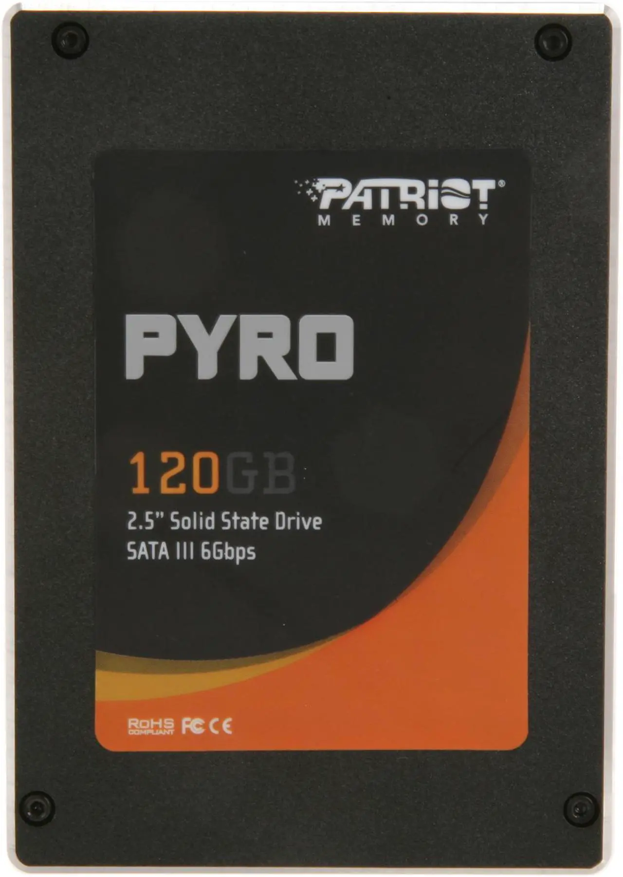Alt view image 4 of 7 - Patriot Pyro 2.5" 120GB SATA III MLC Internal Solid State Drive (SSD) PP120GS25SSDR