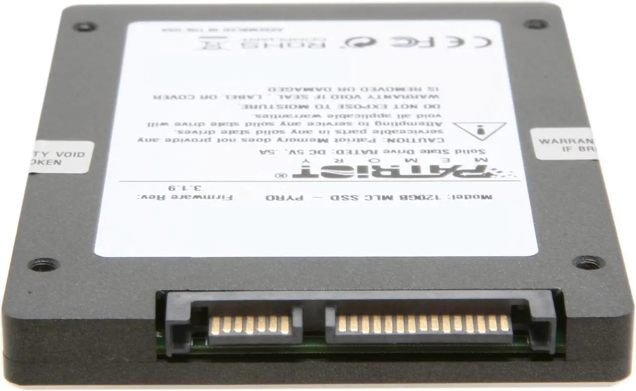 Alt view image 5 of 7 - Patriot Pyro 2.5" 120GB SATA III MLC Internal Solid State Drive (SSD) PP120GS25SSDR