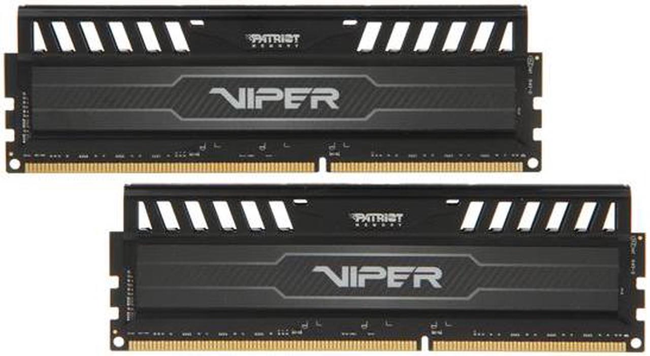 Patriot Viper 3 16GB (2 x 8GB) 240-Pin PC RAM DDR3 1866 (PC3 15000) Desktop Memory Model PV316G186C0K