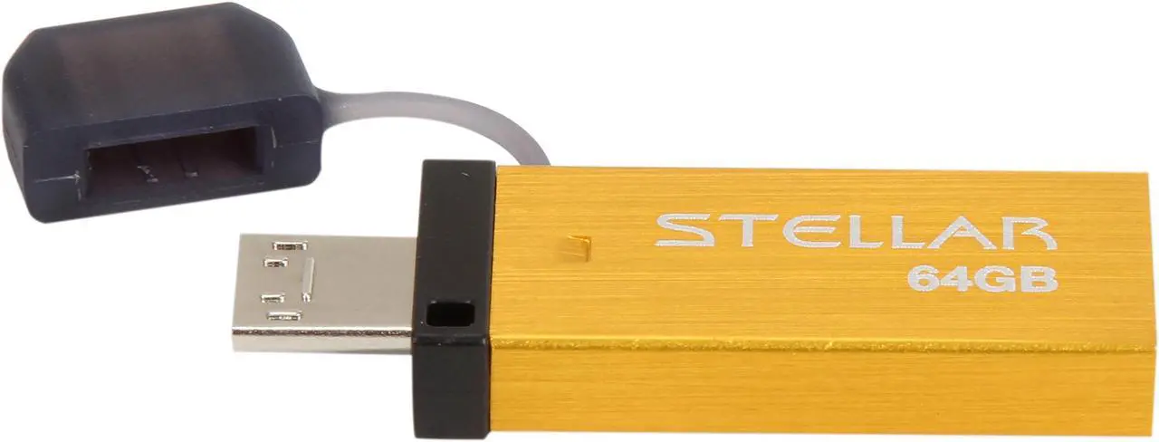 Alt view image 4 of 6 - Patriot Stellar Series 64GB OTG USB 3.0 External Storage For Android Smartphones/ Tablets- PSF64GSTROTG