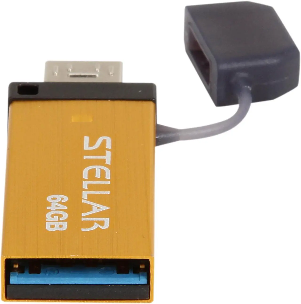 Alt view image 6 of 6 - Patriot Stellar Series 64GB OTG USB 3.0 External Storage For Android Smartphones/ Tablets- PSF64GSTROTG